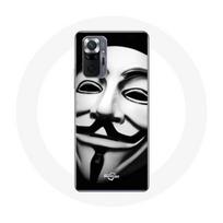 Coque pour Xiaomi Redmi Note 10 Pro Nous Sommes Légion Masque Anonyme