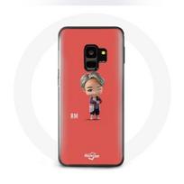 Coque pour Samsung Galaxy S9 Plus BTS TinyTAN Animation RM