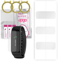 3x apgo Hydrogel Screen Protector for MyKronoz ZeFit 3, Hydrogel Film, with positioning layer easy installation
