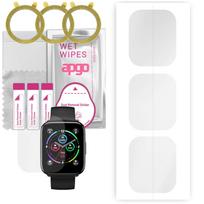 3x apgo Hydrogel Screen Protector for Mibro Watch C2, Hydrogel Film, with positioning layer easy installation