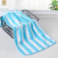 „Simple Stripes“ sugeriantys greitai džiūstantys vonios rankšluosčių rinkiniai Minkšti suaugusiųjų veido rankšluosčiai Vonios kambario mikropluošto „Comefor Swim“ rankšluosčiai violetinė