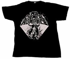 My Chemical Romance Vintage Skull Rider Motorcycle Grim Reaper Unisex T-Shirt S white