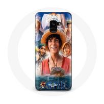 Case - Maniacase - Samsung Galaxy A8 Plus - One Piece Luffy - Soft - Black
