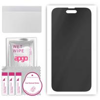 apgo Hydrogel Privacy Matte Screen Protector Apple iPhone 15, Anti Spy, Hydrogel Film, Lanksti, Minkštas TPU su pozicionavimo sluoksniu, lengvas montavimas