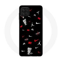 Case - Maniacase - Samsung Galaxy A22 4G - Nike Jordan - Flexible - Sporty balta