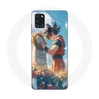 Maniacase case for Samsung Galaxy A21s Akira Toriyama Son Goku Falls