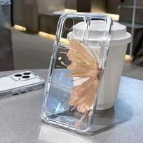 Butterfly Clear Phone Case For iPhone 15 Pro Case iPhone 13 11 12 14 Pro Max XS XR X 7 8 Plus Transparent Soft Shockproof Cover For iphone 14Pro white