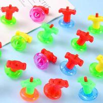 12Pcs Mini Torsion Gyro Spinning Top Desktop Toys for Kids Birthday Party Favors Treasure Classroom Gift Christmas Pinata Filler 12Pcs green