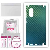 Apgo apsauginis odos lipdukas nugarai ir šonams, suderinamas su Samsung Galaxy S20 5G, pilna apvyniojama plėvelė, folija, vinilas – anglies chameleonas CAKA1