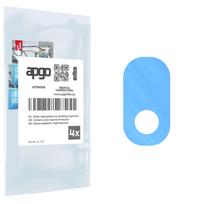 apgo 4x Objektyvo apsauga Apsauginis hibridinis stiklas kamerai Samsung Galaxy A10e, Kameros apsauga, 9H Kameros objektyvas Kameros objektyvo apsauga