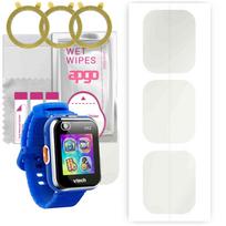 3x apgo Hydrogel Matte ekrano apsauga, skirta VTech Kidizoom DX2, hidrogelio plėvelė, lanksti, minkštas TPU su pozicionavimo sluoksniu, lengvai montuojamas