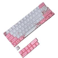Dolphin Penguin Theme PBT Dye-Sub Keycops OEM Profile Tinka Cherry MX jungikliai GK61 GK64 GH60 XD60 XD64 mechaninėms klaviatūroms
