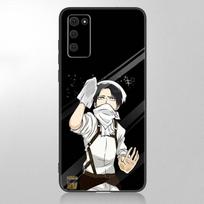 Anime Attack on Titan dėklas Samsung Galaxy A12 A02S A22 A32 A52 A72 A71 A51 A41 A31 A21 A11 A50 A70 A10S A20S juodas dangtelis Samsung A02 white
