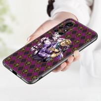 Anime Killer Queen JoJo telefono dėklas, skirtas Huawei Honor 60 50 SE 30S Mate 30 20 10 Lite 40 Nova 9 8 Pro Y60 8i 7i 7SE 5T Premium Huawei Nova 5T gray