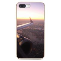 Plane With Sunset Glow Theme Poster For Oneplus One plus 3T 5T 6T 6 7 7T 8 Pro For LG K10 K8 K7 K4 2017 EUR Soft Shell Case Oneplus 3T