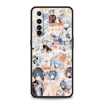 Genshin Impact For Realme 9i Luxury Phone Case 9 8 5G GT2 7 6 Pro Plus 8i C21 C3 C11 C25 Soft Black Silicone Cover Coque Fundas Realme C3 gray