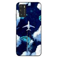 „Airplane Sky“ fono telefono dėklas, skirtas „Xiaomi Mi 8 Lite 9 SE 10 10T Pro Mi 11 For Mi Series“ juodas silikoninis minkštas dangtelis Mi 8 SE
