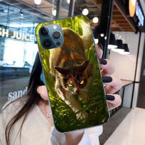 Deviant Art Cat Phone Case For Iphone 11 12 13 Pro Max 5s 6s 7 8 Plus X Xr Xs Max Se 2020 13 Mini Case Cover iphone 13 mini gray