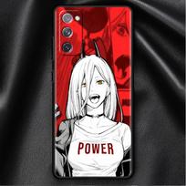 Bumper Case For Samsung Galaxy S22 Ultra S21 FE S20 Plus S10 Lite Phone Cover S10e S9 S8 S7 Silicone Funda Chainsaw Man Girl Sac Samsung S22