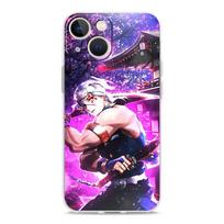 Demonų naikintojas Tengen Uzui iPhone 14 13 11 12 Pro Max X XR XS telefono dėklas iPhone 14 7 8 Plus SE skaidrus minkštas viršelis TPU Fundas iPhone 7 8 SE