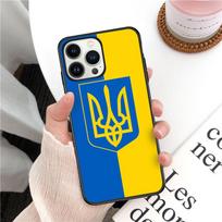 Telefono dėklas iPhone 14 13 12 11 Pro Max XS XR X 8 7 Plus SE mobiliųjų telefonų dėklai Ukrainos vėliava taika Funda Cell iPhone 7 8 SE