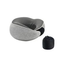 Travel Neck Pillow Travel Neck Cushion Durable U-Shaped Travel Pillow Portable U-Shaped Pillow Undeformable Airplan gray