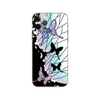 Demon Slayer Kamado Earrings phone case for iphone 14 2020se 6 6s 7 8 plus x 10 XR XS 11 12 13 mini pro MAX black tpu back cover iphone 13pro MAX pink