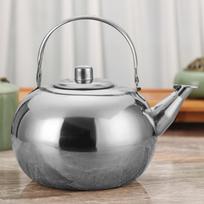 Nerūdijančio plieno arbatinukas Kavos puodo arbatos virdulys su sieteliu infuzijos filtru Pagrindinis puslapis 14cm sidabras