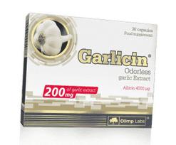 Česnako ekstraktas, bekvapis, Garlicinas, Olimp Nutrition  (71283008) 30caps