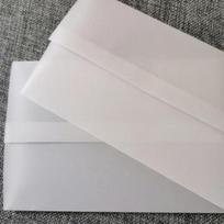 40 vnt./partija Prabangūs Individualūs Pusiau permatomi Sieros rūgšties popieriaus Dovanų vokai Vestuvių kvietimų vokai Atvirukų vokai 11X18cm
