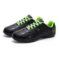 Football Shoes 32-45 Football Boots Men's Leather Outdoor Outdoor Lawn Football Shoes Women's Large Size Children Football Boots 32