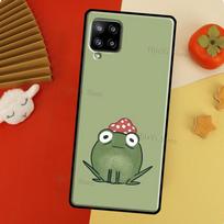 mushroom frog Cartoon For Samsung Galaxy A12 A52 A72 A71 A51 A41 A31 A70 A50 A40 M31 A02 A20e A21S Phone Cover Samsung A10