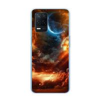 Space Planet Moon Stars For Realme 8 8i V3 V5 GT Neo Flash Edition Explorer Master Neo2 Narzo 30 50i 50A C21Y Phone Case Realme 8 4G