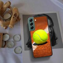 Teniso sportinis telefonas, skirtas Samsung Galaxy S20 FE S21 Plus S22 S23 S24 Ultra Case S10 S10E S9 S8 S7 krašto dangtelis Silikoninis minkštas Coque Fu Samsung S22 brown