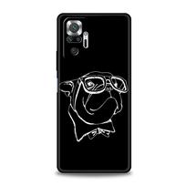 French Bulldog For Xiaomi Redmi Note 12 5G Phone Case 10C 10 11 9 8 Pro Plus 9S 7 8T 9T 9A 8A 9C K50 K40 Gaming Silicone Cover Redmi Note 9