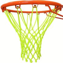1 gabalas šviečiantis krepšinio tinklelis – nešiojamas lauko sportinis tinklelis iš saulės baterijos su šviesos efektu