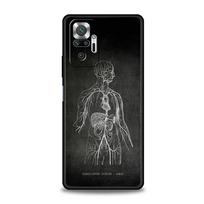 Anatomijos lenta telefono dėklas Xiaomi Redmi Note 13 12 5G 11 10 Pro 4G Plus 9S 9 8 7 9T 8T 10C 9C 9A 5G minkštas silikoninis dangtelis Redmi Note 12 5G