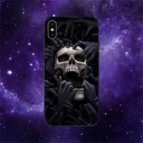 Baisaus Kaukolės Telefono Dėklas iPhone 11 12 Mini 13 14 15 Pro XS Max X Plus SE XR Korpusui iPhone13mini