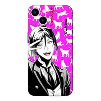Black tpu case for iphone 5 5s se 2020 6 6s 7 8 plus x 10 XR XS 11 12 13 mini pro MAX back cover black butler iphone 13 pro purple