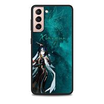 Xianyun Genshin Impact Case for Samsung Galaxy S23 S21 S22 S20 FE S9 S10 S24 Ultra S10e S9 Plus Soft Black TPU Phone Cover Samsung S24 Plus black