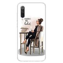 Princess Female Boss Coffee Phone Case For Xiaomi Poco X3 GT X5 X4 NFC M4 Pro M3 M2 F3 F2 F1 Mi Note 10 A3 A2 Lite A1 CC9E Funda Poco X4 Pro 5G