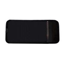 Waterproof Handicap Placard Holder Disabled Parking Permit Placard Holder Elastic Strap Storage PVC Bag Suitable for Car black