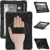 Protective Cover for Amazon Kindle Fire8 2022 Version Tablet - 8 Inch Airbag Anti-Fall Shell Without Shoulder Strap juoda