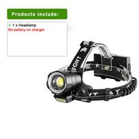 Headlight XHP360 LED Lamp Zoomable Headlamp Adjustable Lantern COB Lights Portable Head Lamp Long Range Head Flashlight A-Headlamp