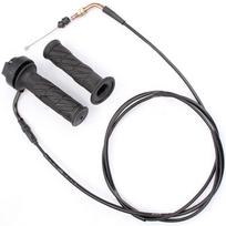 2Pcs Moped Scooter Throttle Turn Handlebar Grip Cable for GY6 125-150CC ATV Bike