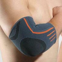 Elbow Brace Support Compression Sleeve Tennis Golfer Arthritis Pain Gym Easy Fit M pilka
