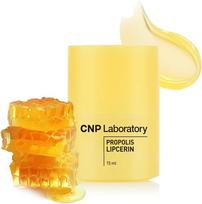 CNP Propolis Lipcerin 15mL, Lūpų balzamas, Drėkinamasis, Korėjietiška kosmetika, Kbeauty, mėginys