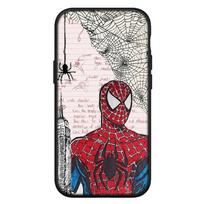 Dangtis skirtas iPhone 15 14 Xiaomi Redmi Note 13 12 11 Pro Max X 8 7 9 XR Samsung Galaxy S24 S23 10 OPPO A15 Huawei Cartoon Spider Man Spiderman telefono dėklas for Samsung Galaxy A25 161mm rausvai ruda