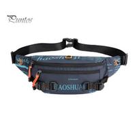 Didelis „Crossbody Fanny Pack“ sportinis liemens krepšys, atsparus vandeniui klubo maišelis, skirtas lauke bėgiojantiems žygiams, žvejybai, vyrams, moterims juoda