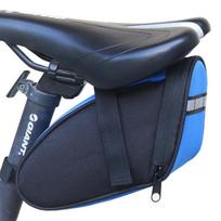 Bicycle Bag Tail Bag Road Bike Tail Bag Mountain Bike Seat Pole Bag Waterproof Riding Bag mėlyna